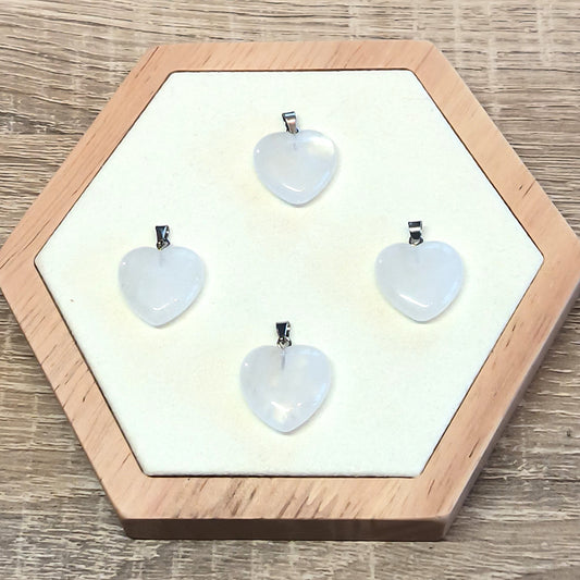 Pendentif Cœur CRISTAL DE ROCHE