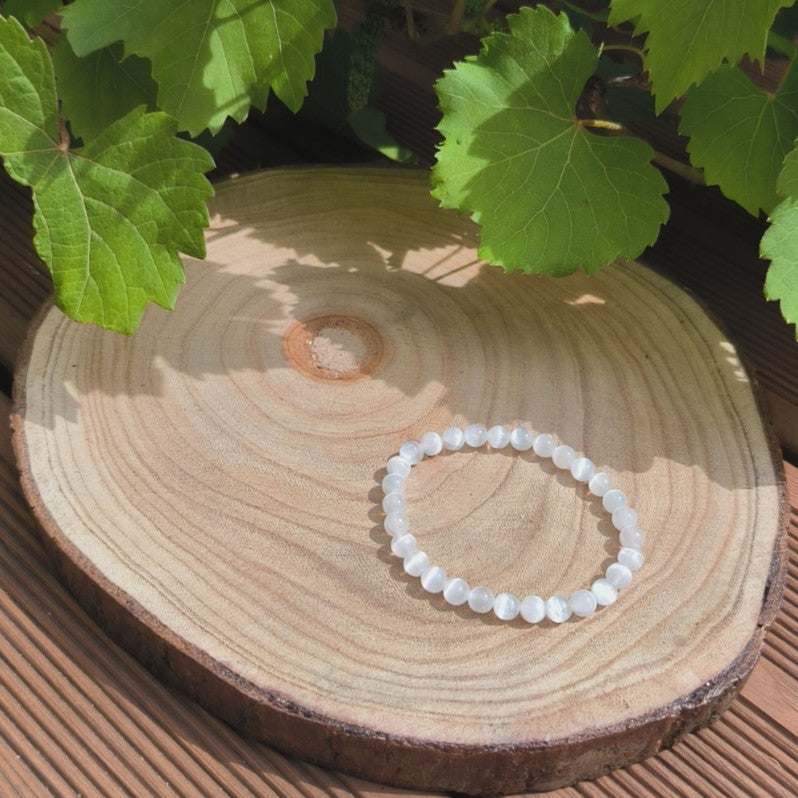Bracelet SELENITE 6mm