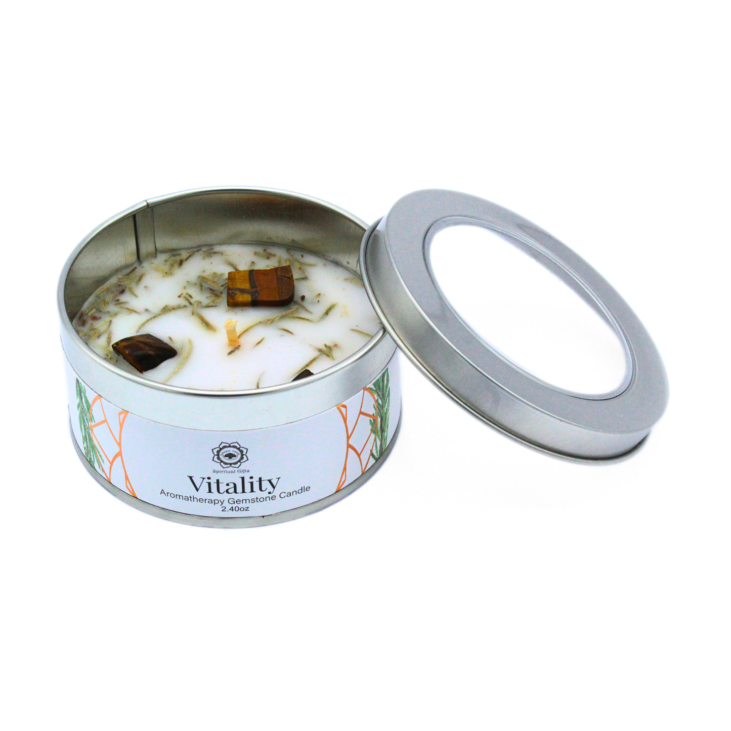 Bougie Green Tree "Vitalité" Gingembre doux 70 g - Ether et sens