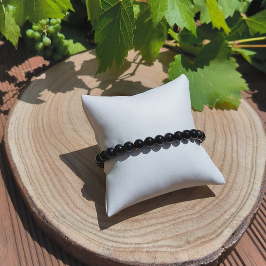 Bracelet Obsidienne Œil Céleste 6mm