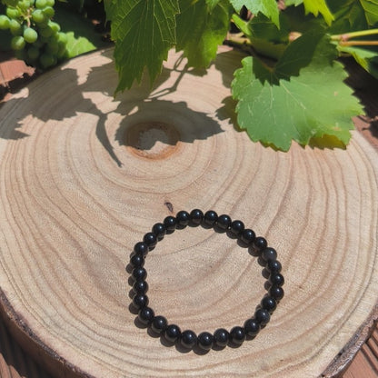 Bracelet Obsidienne Œil Céleste 6mm