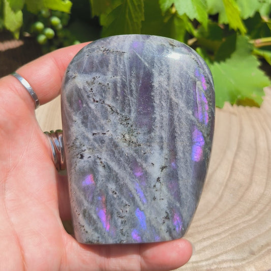 Labradorite violette - Forme libre n°6