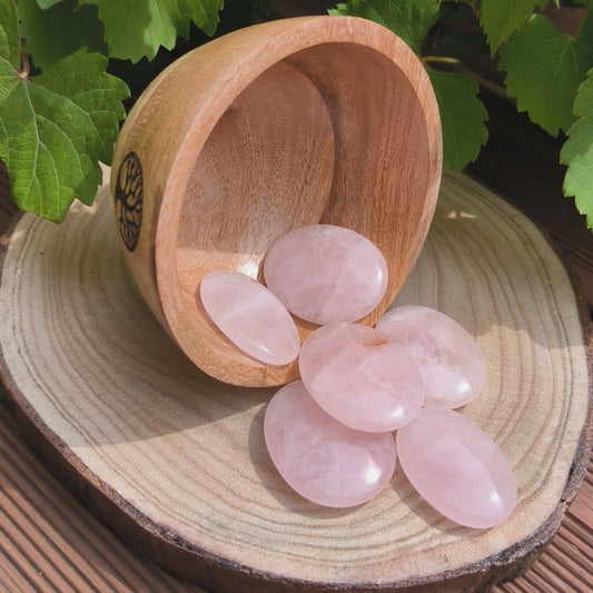 Galet QUARTZ ROSE - Ether et sens