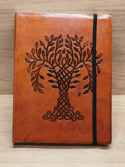 Carnet Moyen Simili-Cuir végan- Arbre de Vie
