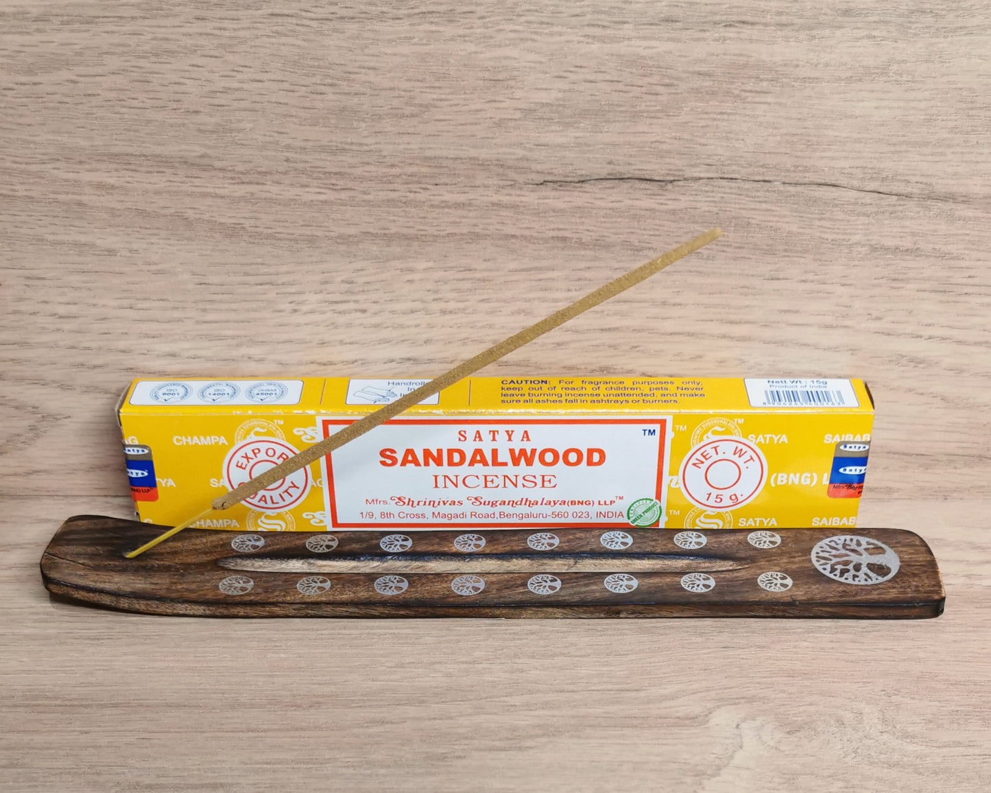 Encens SATYA 15g - Sandalwood - Ether et sens