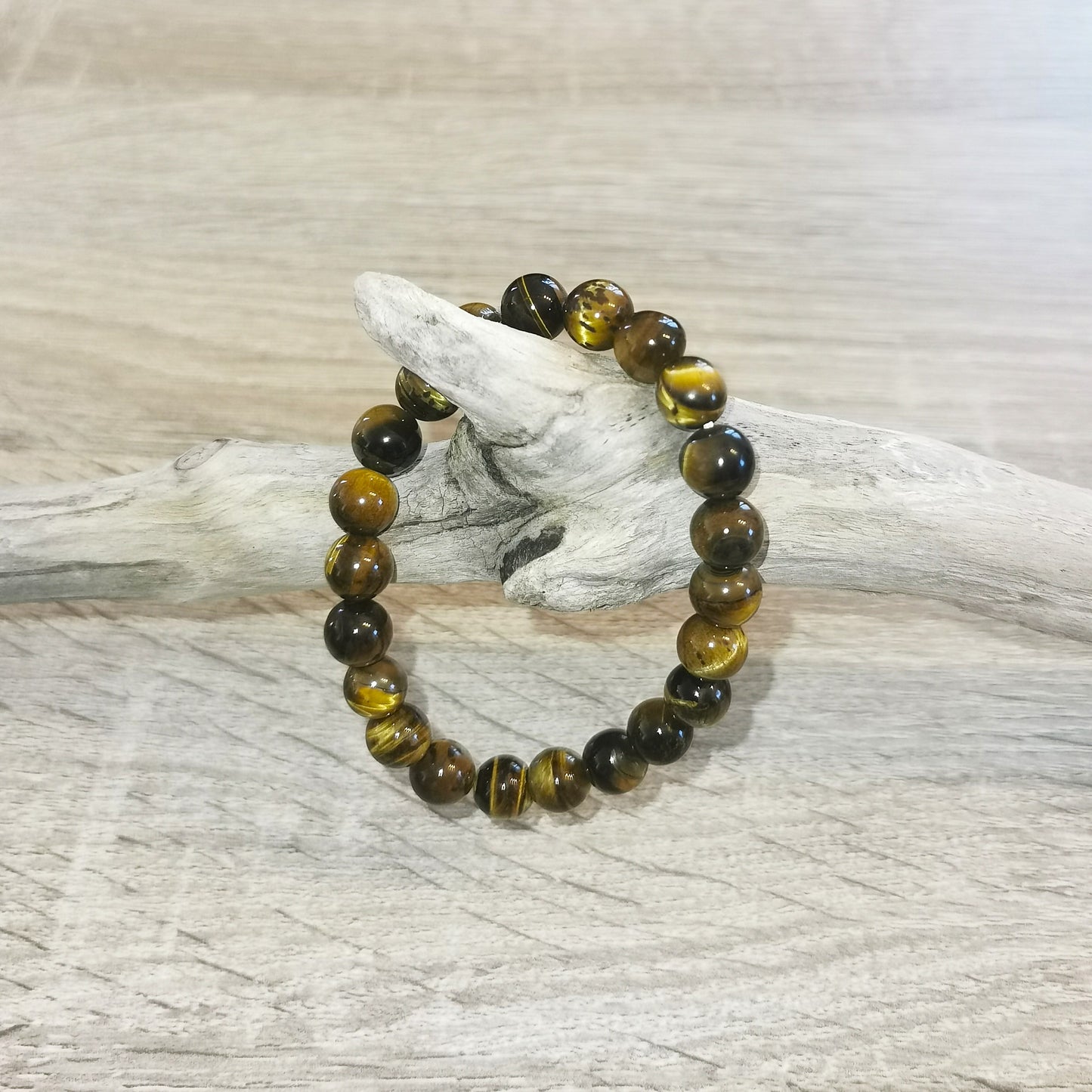 Bracelet Oeil de Tigre 8mm