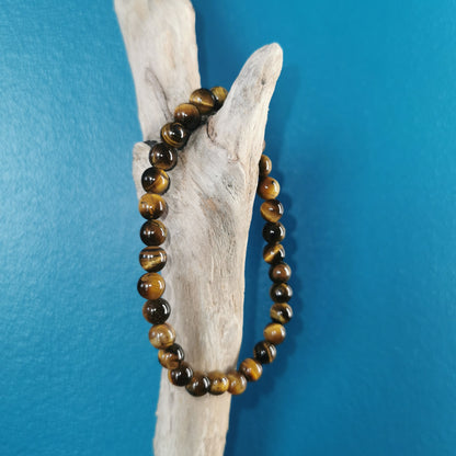 Bracelet Oeil de Tigre 6mm