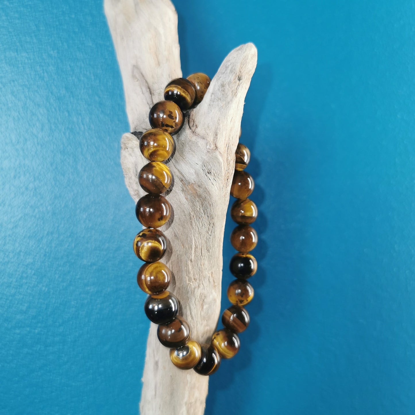 Bracelet Oeil de Tigre 8mm