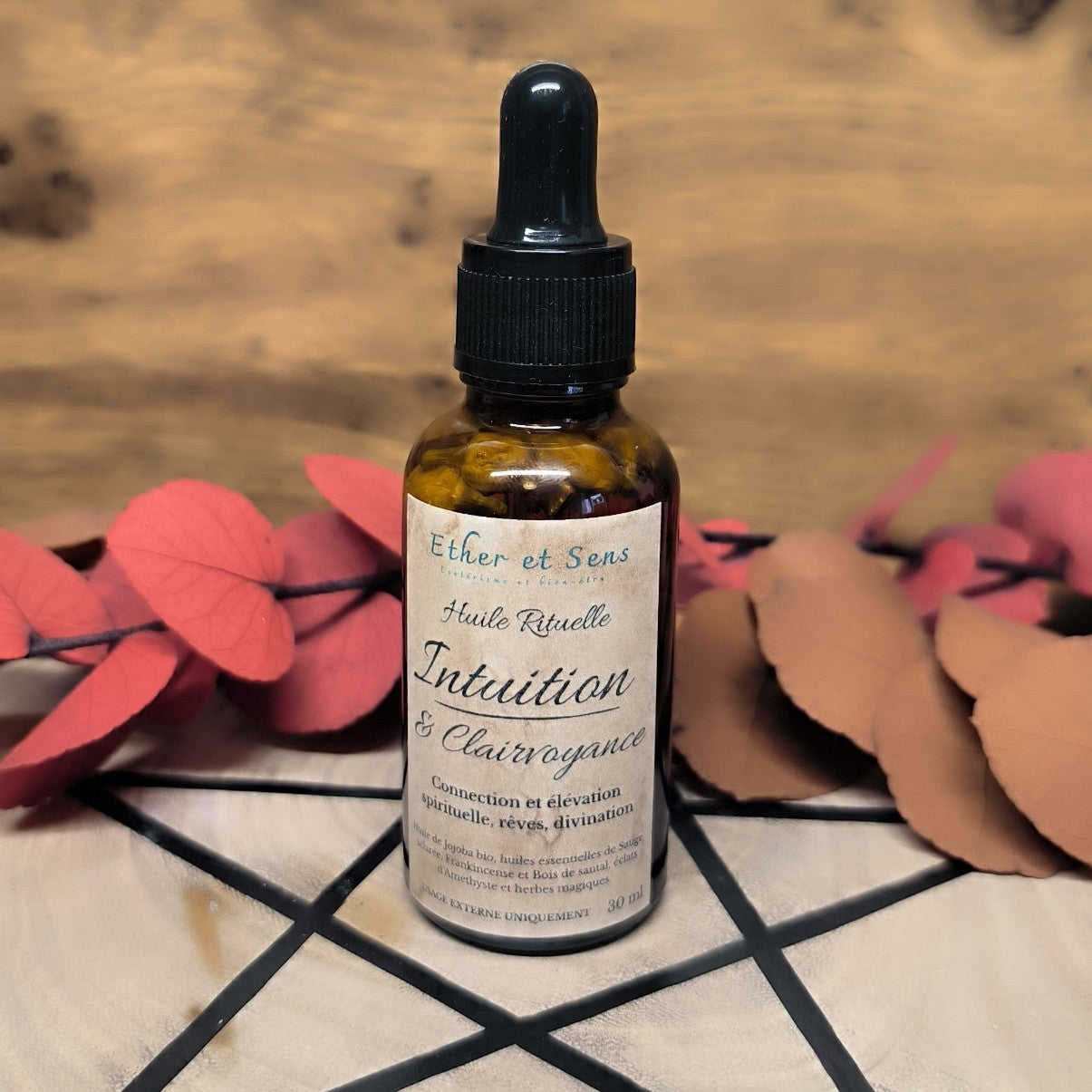 Huile rituelle - Intuition et Clairvoyance