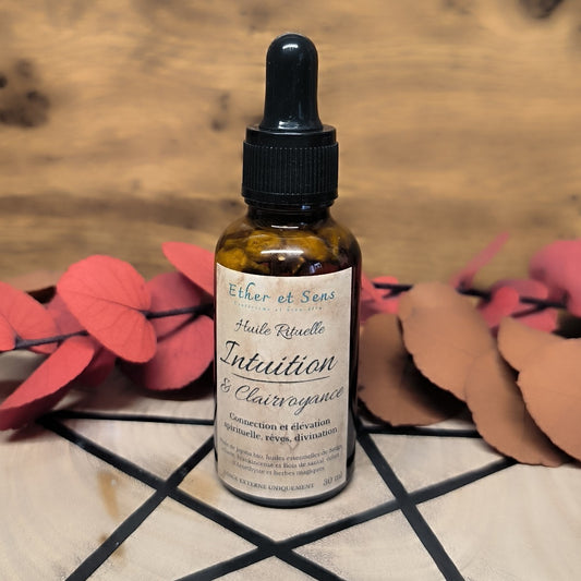 Huile rituelle - Intuition et Clairvoyance