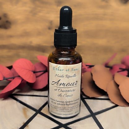 Huile rituelle - Amour et Ouverture du Cœur