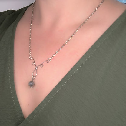 Collier "Aura de Labradorite" - Ether et sens
