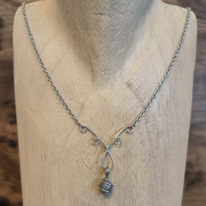 Collier "Aura de Labradorite" - Ether et sens