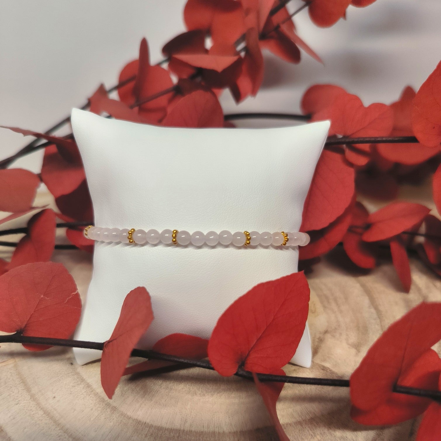 Bracelet AWEN Quartz rose - Ether et sens