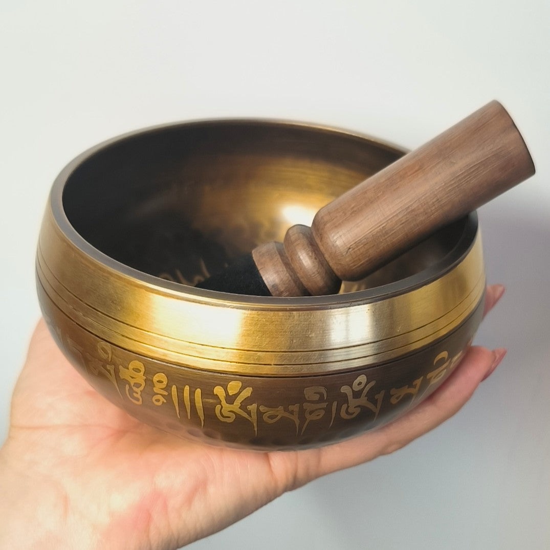Bol chantant "Yeux de Bouddha" 120mm - Ether et sens
