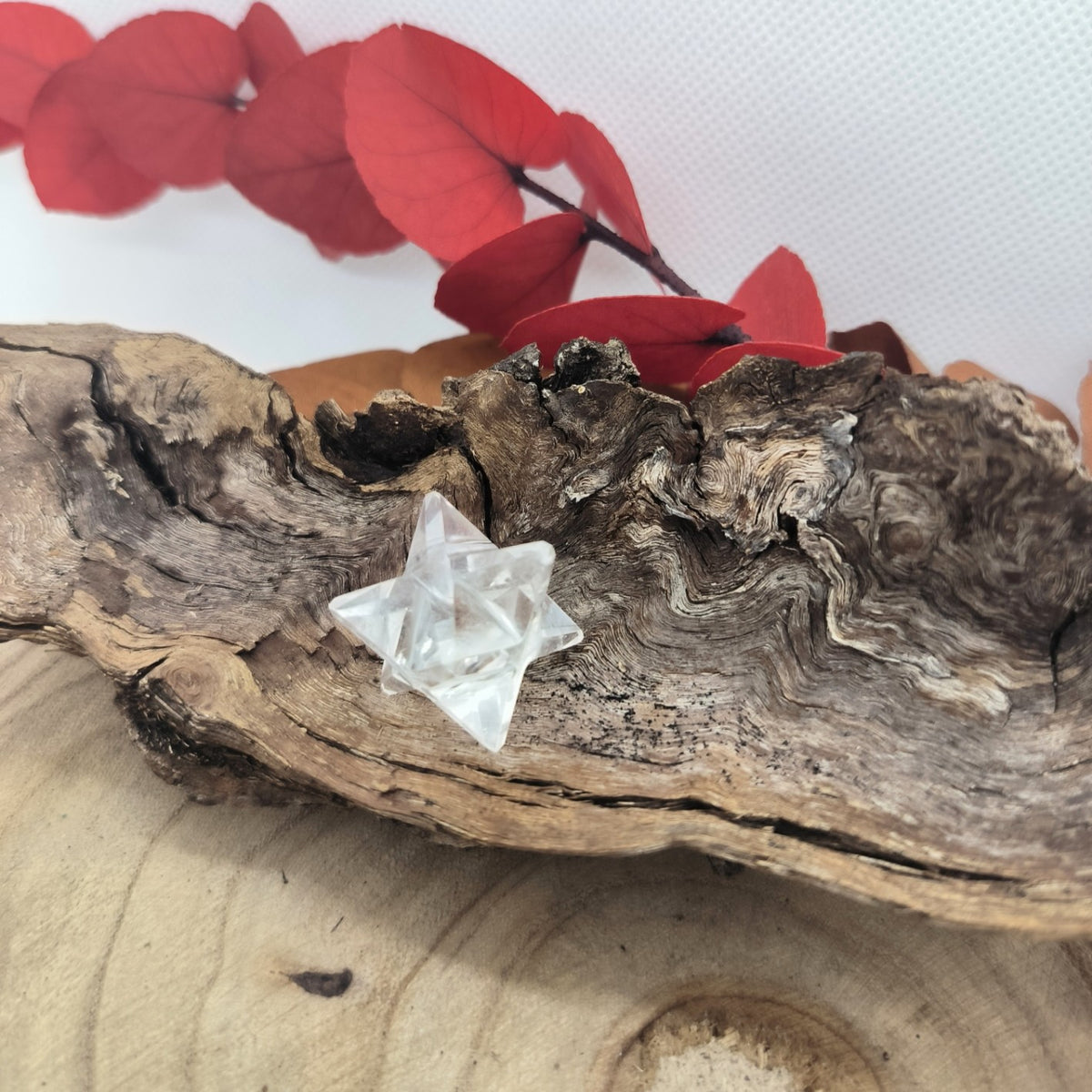 Merkaba cristal de Roche AAA - Ether et sens