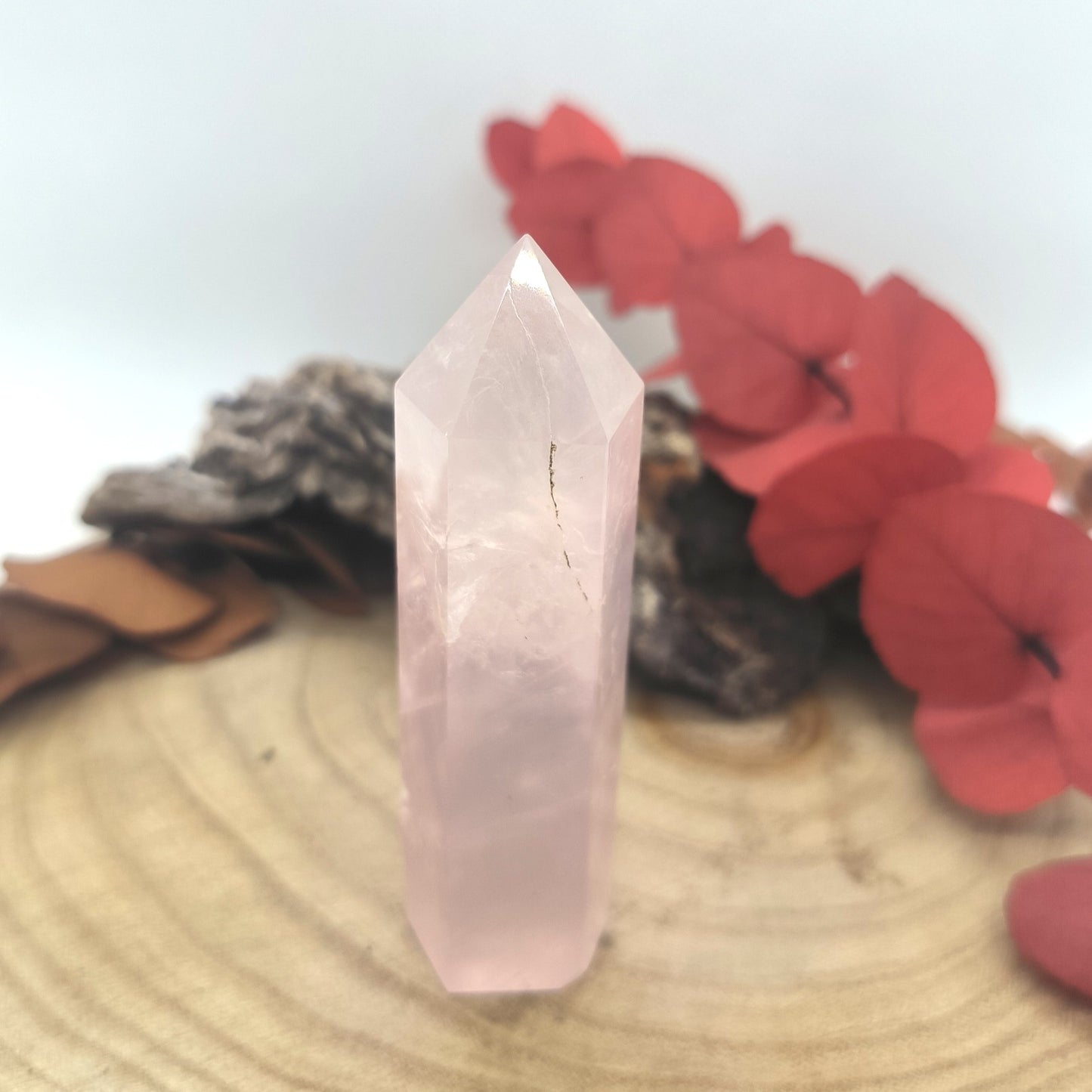 Pointe Polie Quartz Rose N°1 - 97g