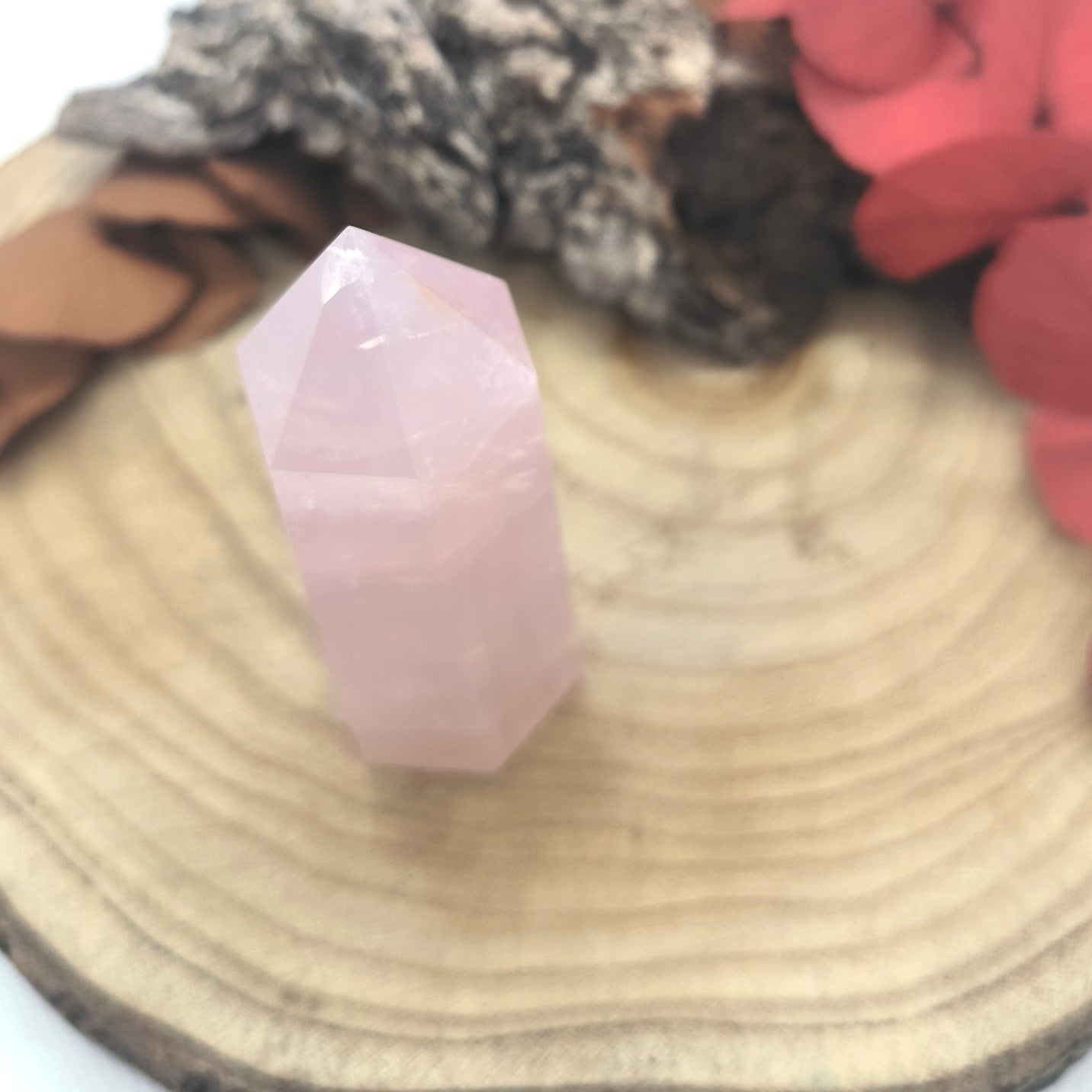 Pointe Polie Quartz Rose N°2 - 116g