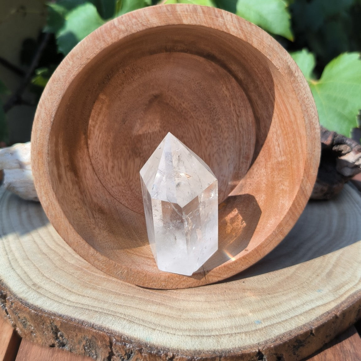 Pointe Polie Cristal de Roche N°1 - 89g