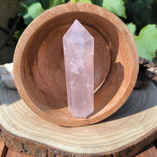 Pointe Polie Quartz Rose N°1 - 97g - Ether et sens