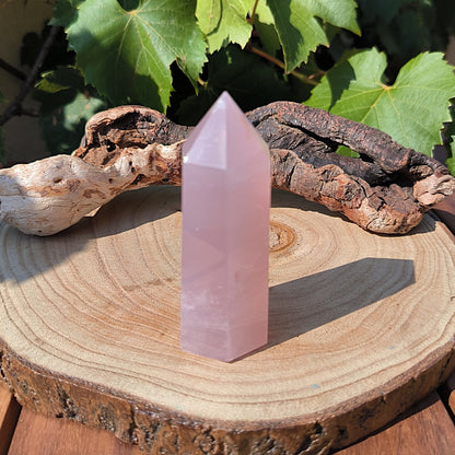 Pointe Polie Quartz Rose N°2 - 116g