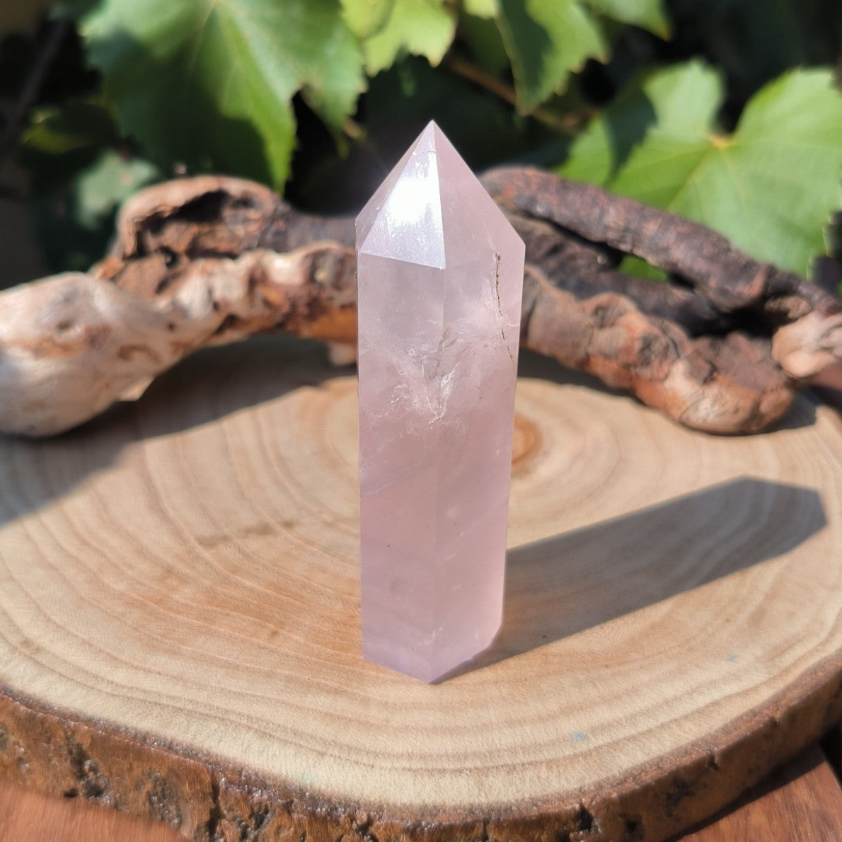 Pointe Polie Quartz Rose N°1 - 97g