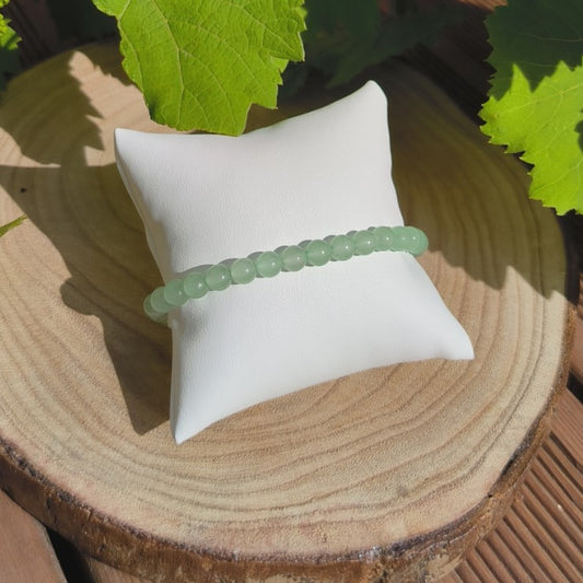 Bracelet Aventurine Verte 6mm