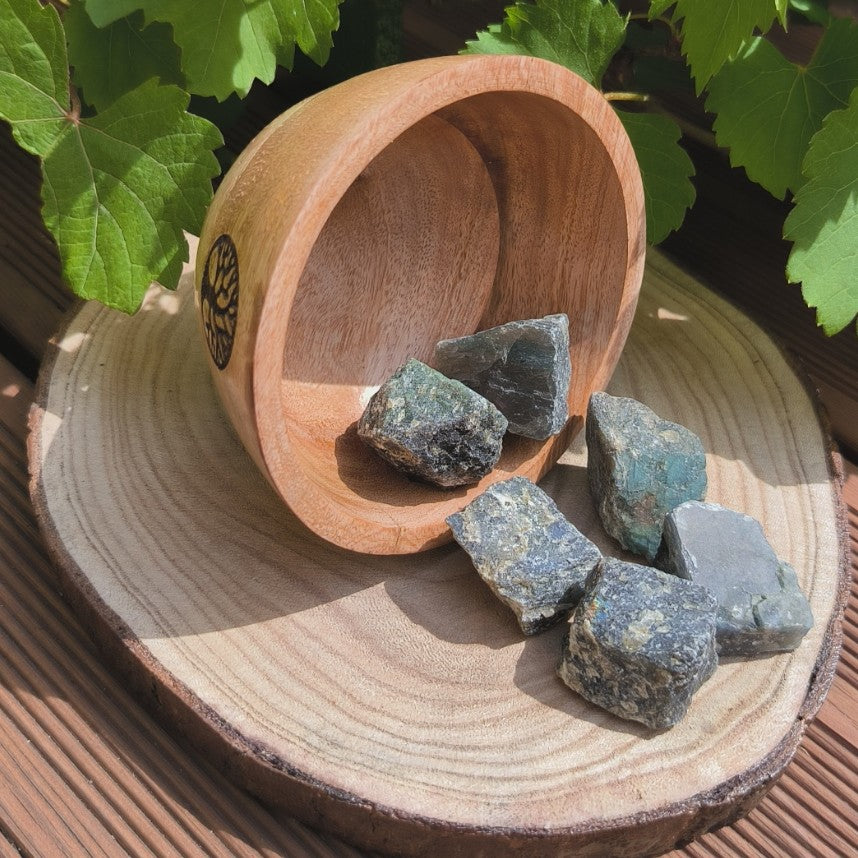 Pierre brute LABRADORITE - Ether et sens