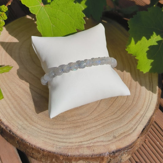 Bracelet LABRADORITE qualité 'AA' 6mm