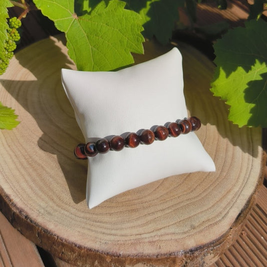Bracelet Oeil de Taureau 8mm