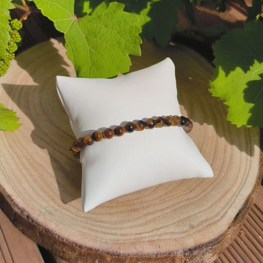 Bracelet Oeil de Tigre 6mm