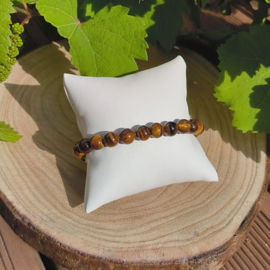 Bracelet Oeil de Tigre 8mm