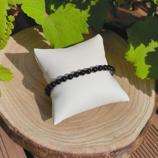 Bracelet Onyx Noir 6mm